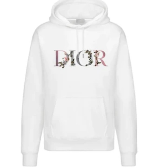 DIOR Hoodie Flower logo - Picture 2 of 5